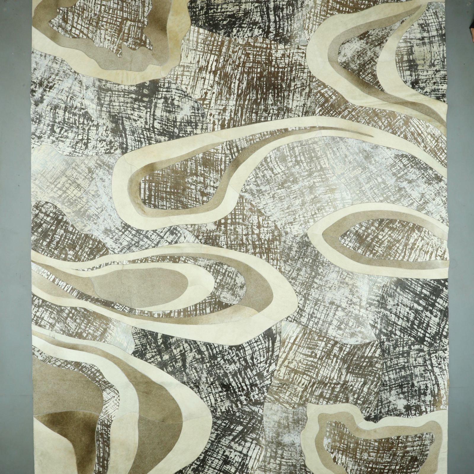 FD11E- MIRAY Leather Art Rug
