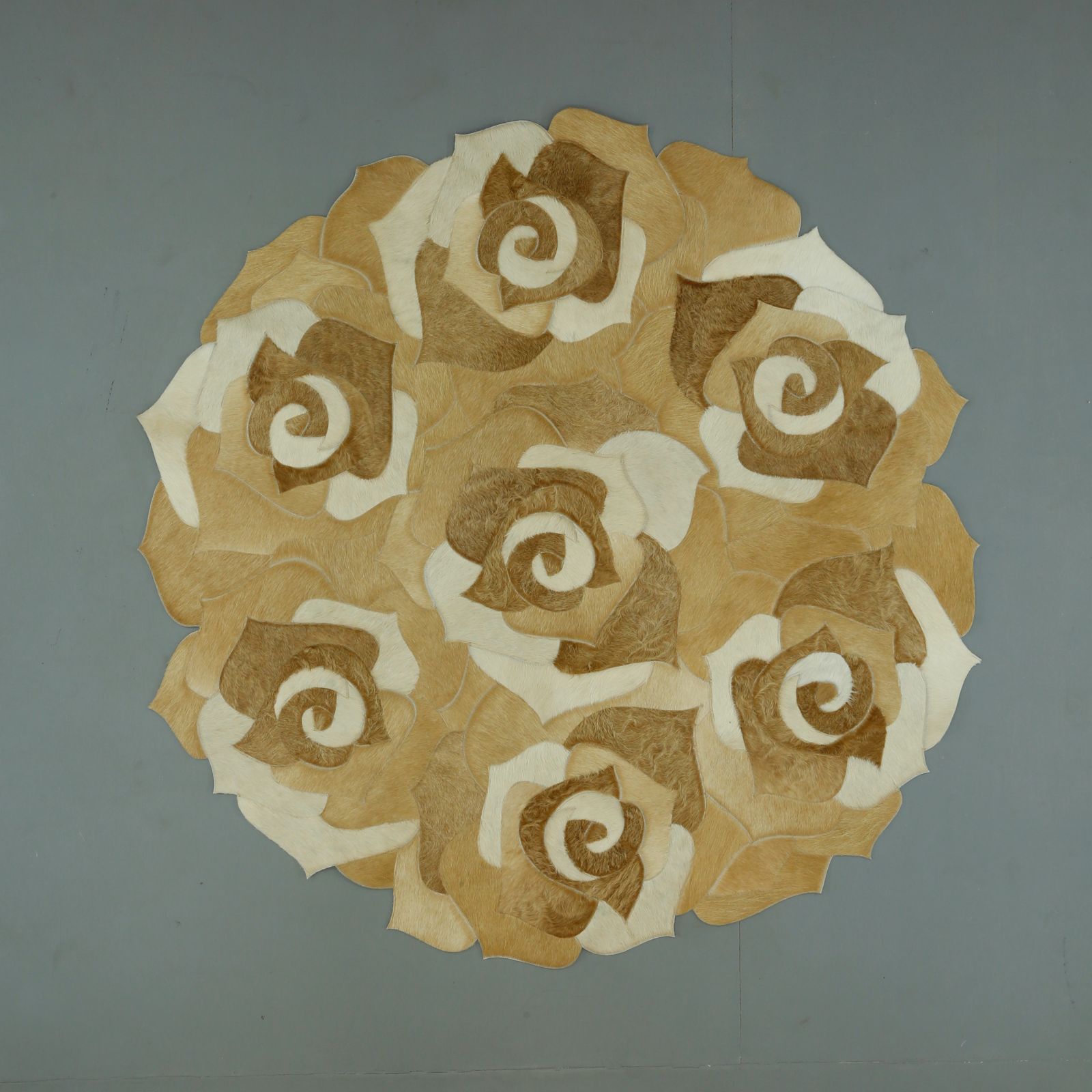 FD01E- AMAPOLA Leather Art Rug