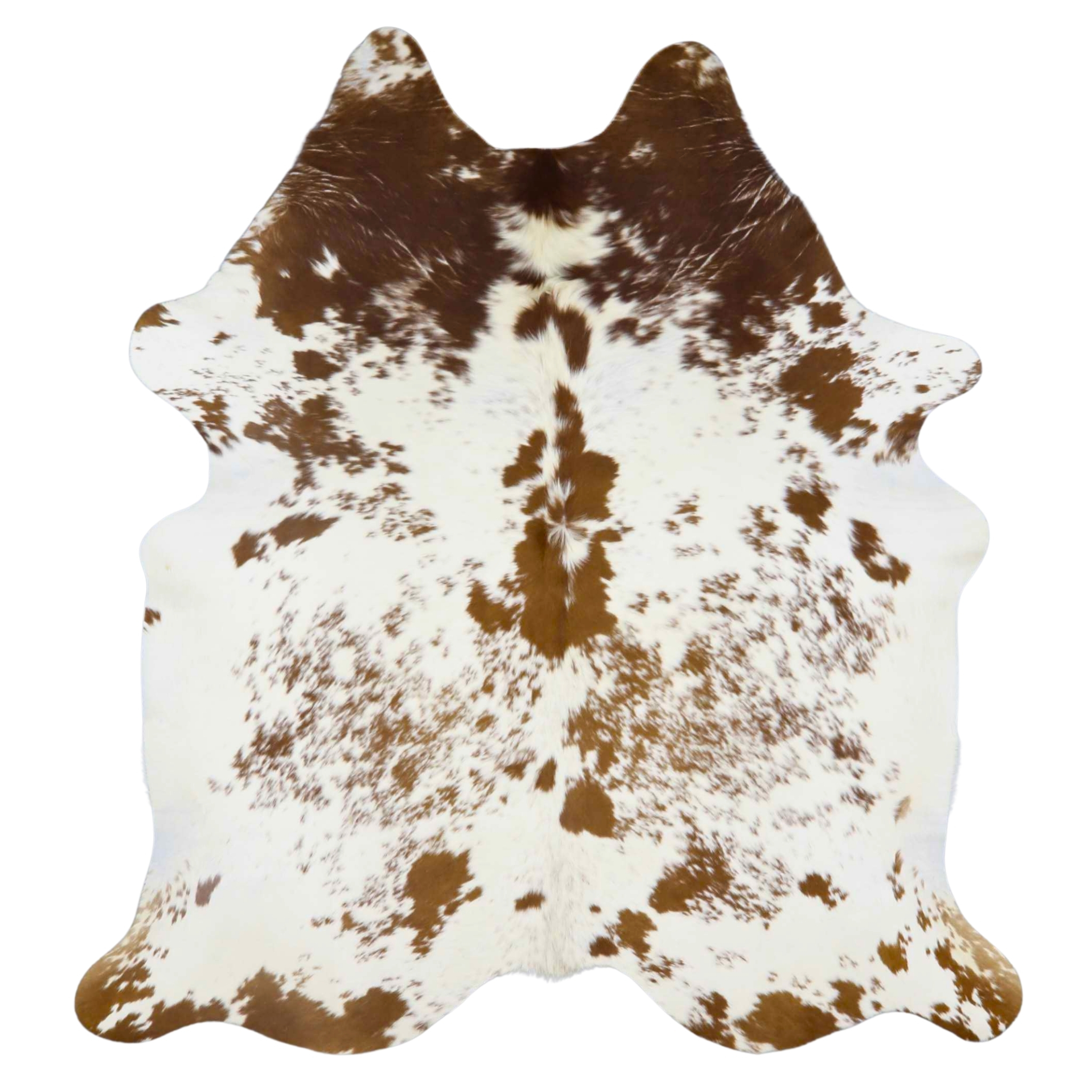 Cowhide Rug - Saltpepper Brown and White